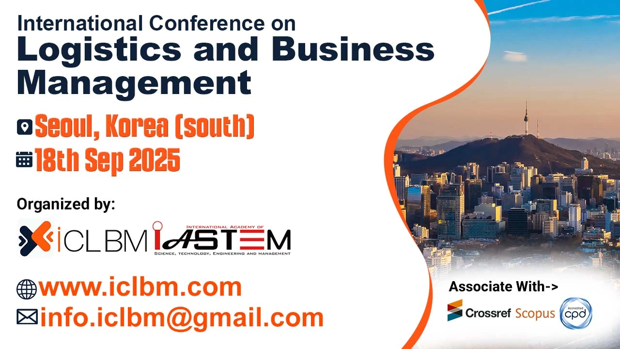 Logistics and Business Management Conference in South Korea